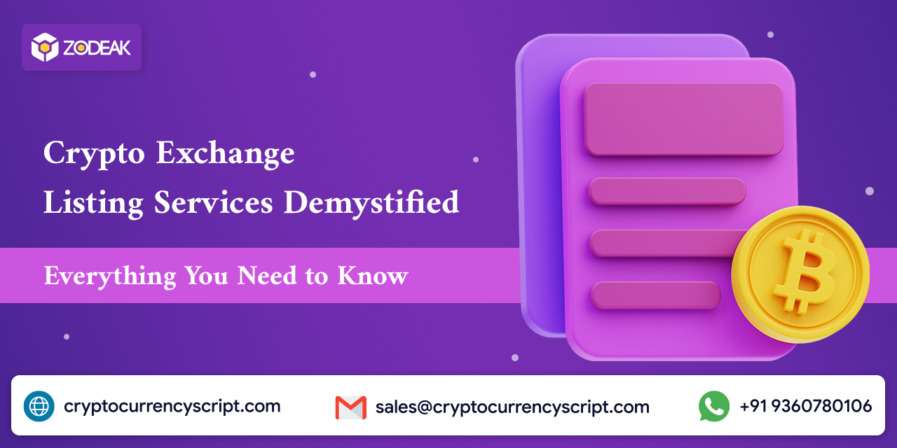 <strong>Crypto Exchange Listing Services Demystified: Everything You Need to Know</strong>