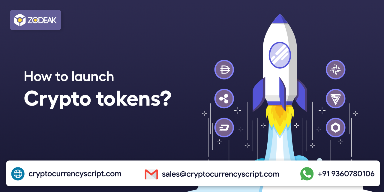 How to launch Crypto tokens?