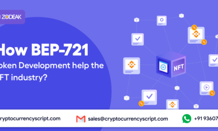 How does BEP 721 Token Development help the NFT industry?