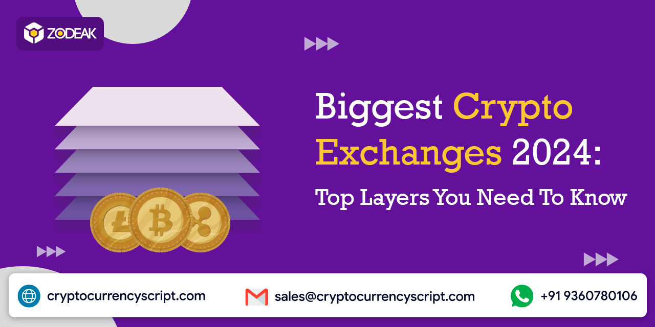 Biggest Crypto Exchanges 2024: Top Layers You Need To Know