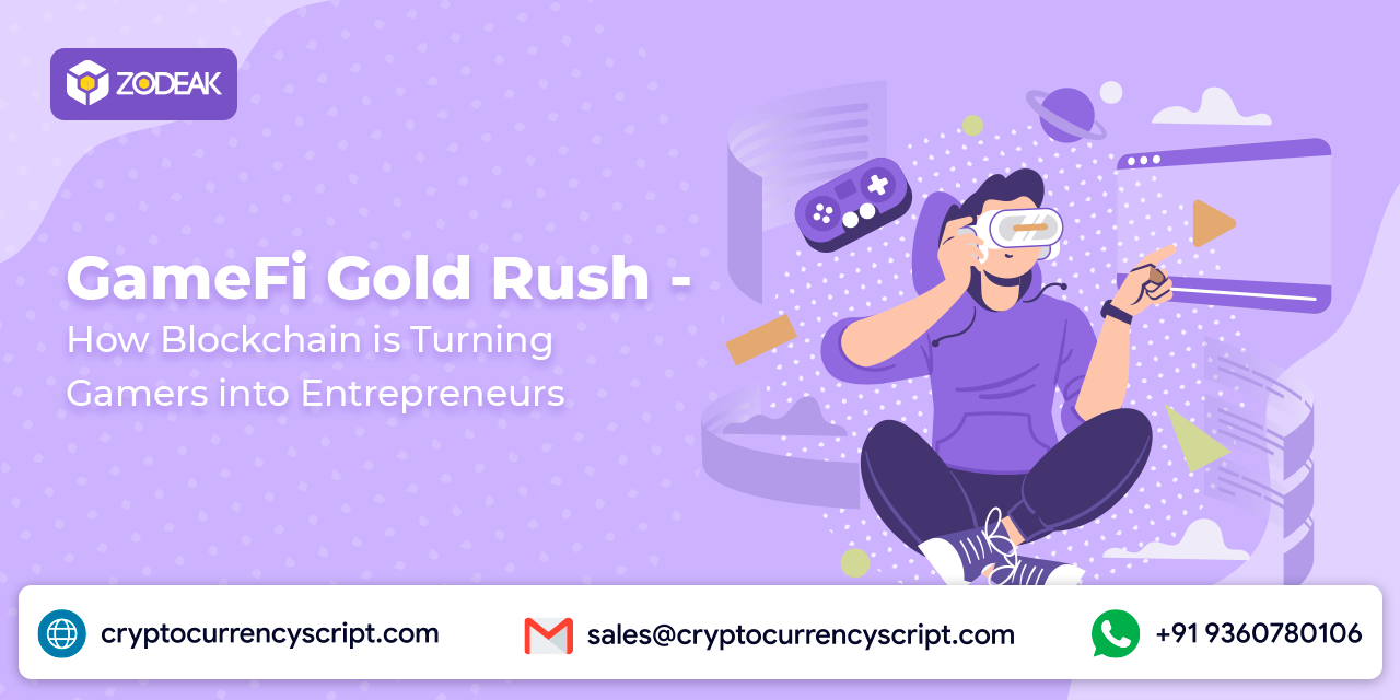 <strong>GameFi Gold Rush – How Blockchain is Turning Gamers into Entrepreneurs</strong>