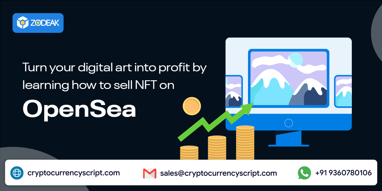 <strong>Turn your digital art into profit by learning how to sell NFT on OpenSea!!!</strong>